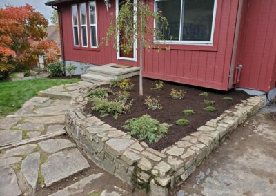 Retaining Wall Build Services in Watertown, CT by Riley Tree and Landscaping, LLC.