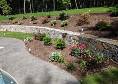 Retaining Wall Build Services in Watertown, CT by Riley Tree and Landscaping, LLC.