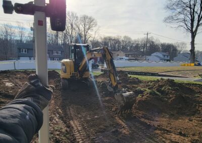 Land Leveling and Yard Grading Project in Naugatuck, CT